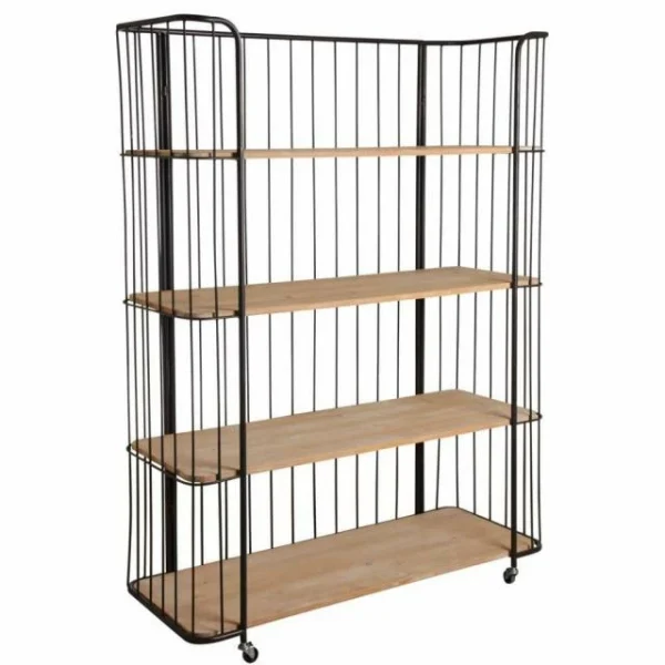 Meilleure vente 🤩 Etagère Style Industriel 4 Niveaux 115x42x159 🤩 1