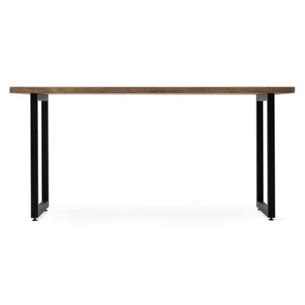 Retour gratuit en magasin. Tout neuf 😍 Table Salle A Manger ICub Strong ECO 80x200x75 Cm Noir Effect-Vintage 😉 4