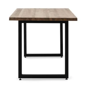 Retour gratuit en magasin. Tout neuf 😍 Table Salle A Manger ICub Strong ECO 80x200x75 Cm Noir Effect-Vintage 😉 13