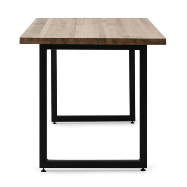 Retour gratuit en magasin. Tout neuf 😍 Table Salle A Manger ICub Strong ECO 80x200x75 Cm Noir Effect-Vintage 😉 5