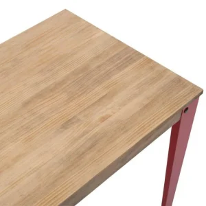 Remise 🥰 Table Salle à Manger Lunds 60x110x75 Rouge-Vieilli. ⌛ haute qualité 15