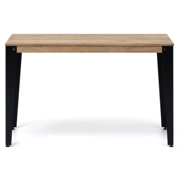 Couleurs variées Budget 🔔 Table Salle à Manger Lunds 60x140x75 Noir-Vieilli. 👏 3