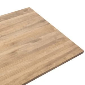 à prix promos Vente flash 😀 Table Salle à Manger Pied étoile Industriel 160x80cm Blanc-bois Vieilli 🧨 15